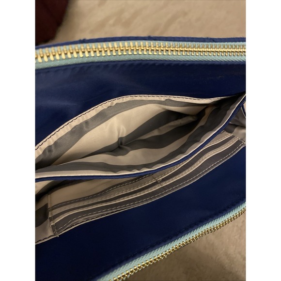 ***NWT*** KATE LANDRY NAVY BLUE QUILTED SHOULDER BAG W/ADJUSTABLE STRAP - Picture 10 of 16